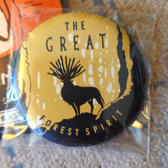 Princess Mononoke Pin Badge - Picture 2 of 3